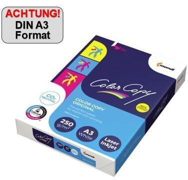 Actual product image Mondi colour copy (250 g/m², 125 x, A3)