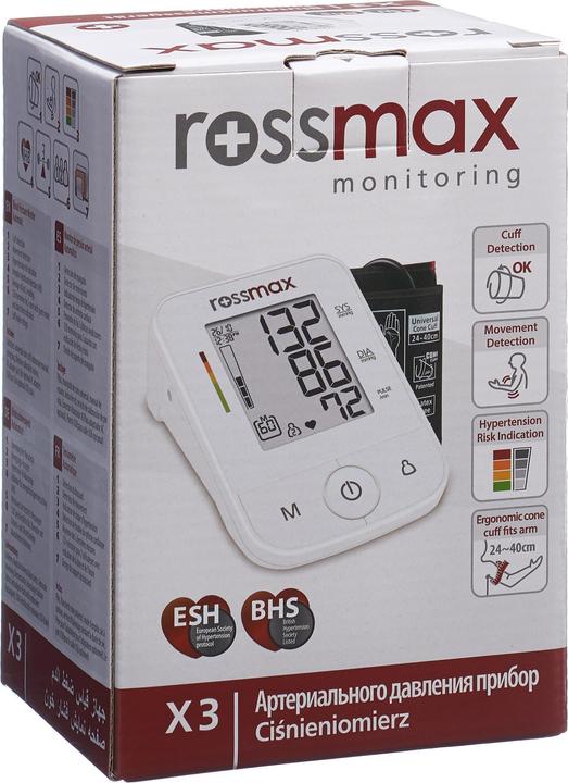 Immagine prodotto Rossmax X3 (Sfigmomanometro per braccio)