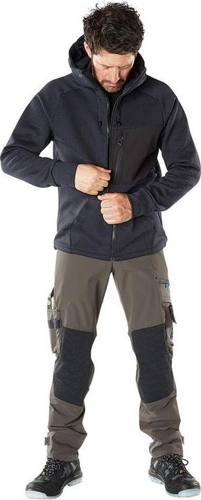 Image du produit Mascot Pull polaire à capuche avec fermeture éclair, vert forêt clair, taille L (L)