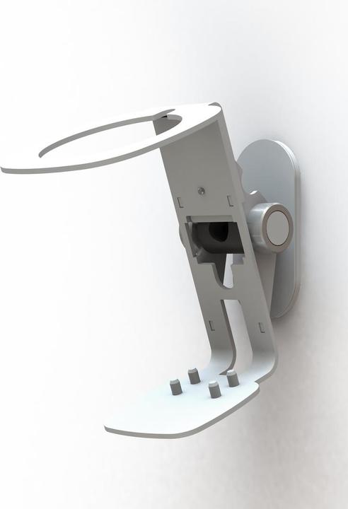 Mountson MS111W - Wall mount lockable Sonos One (Wall installation, Rotatable, Tiltable)