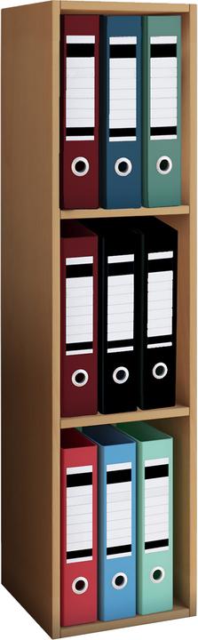 Produktbild VCM Holz Büro Aktenregal Offas 3fach (34 x 30 x 107 cm)