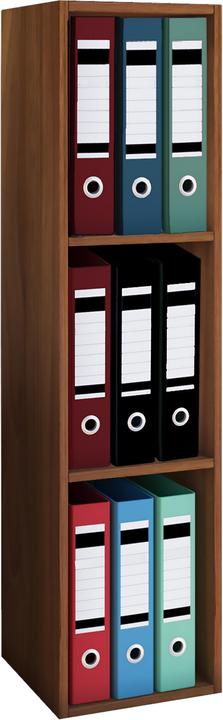 Image du produit VCM Bureau en bois Étagère à dossiers Offas 3 cases (34 x 30 x 107 cm)