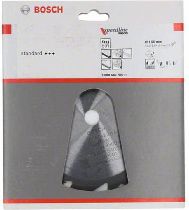 Produktbild Bosch Professional Zubehör PRO Wood Kreissägeblatt, 160 x 2.2 x 16 mm