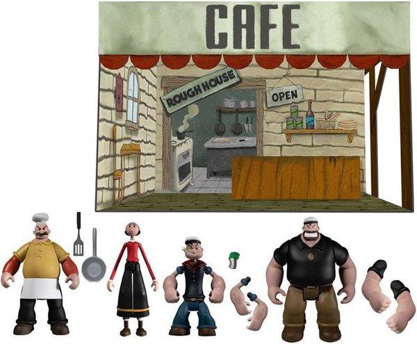 Produktbild Mezco Toys Popeye - 5 Points: Box Set - Deluxe
