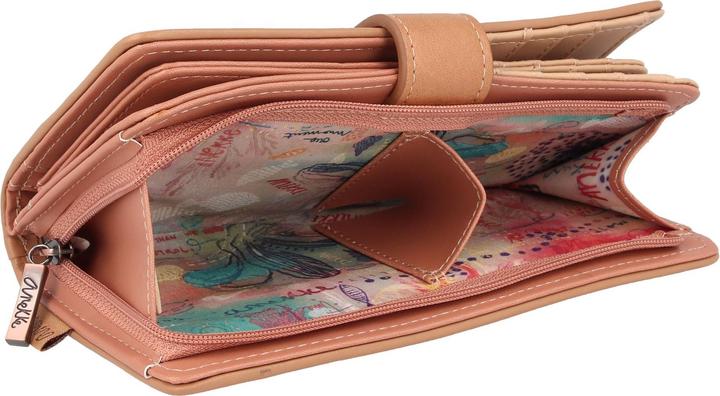 Actual product image Anekke Mediterranean Coral wallet 18.5 cm