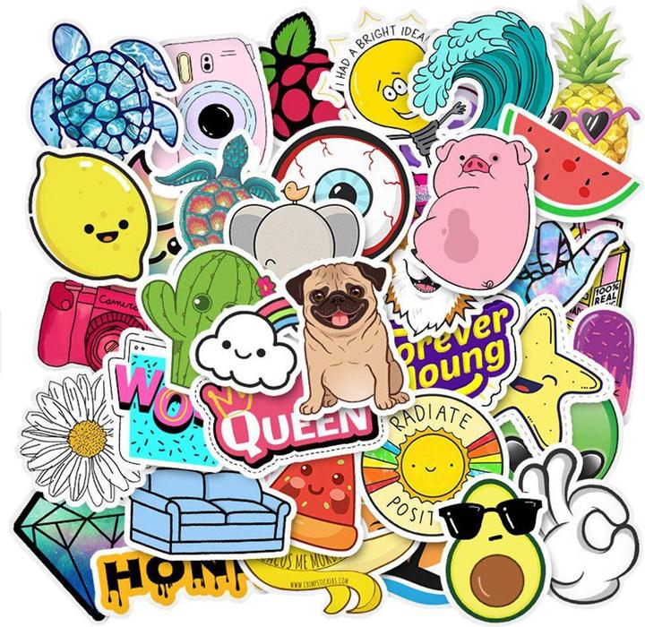 Image du produit JTI 50x autocollants et stickers - VSCO n° 2