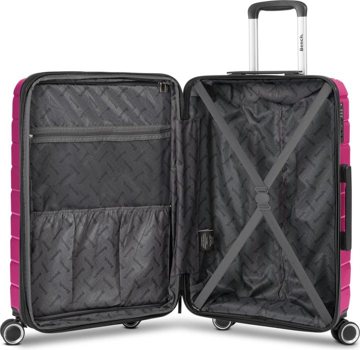 Image du produit Bench Paris 4 Rollen Kofferset 3-teilig mit Dehnfalte (223 l, XL (à partir de 115l))