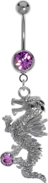 Produktbild Bijouteria Bauchpiercing (Chirurgenstahl 316L, Kristall, Messing rhodiniert)