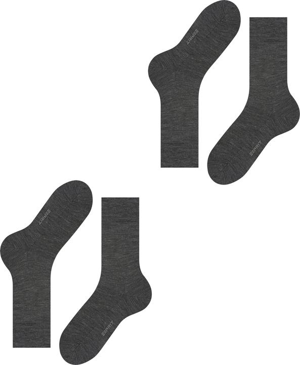 Immagine prodotto Esprit Basic Wool SO 2P (Confezione da 2, 39 - 42)