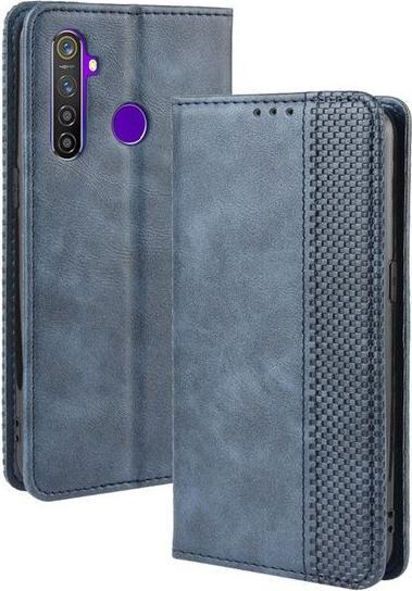 Produktbild MU Classic Retro Leder Bookcover Series (Realme 5 Pro)