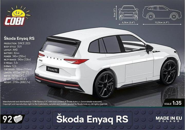 Actual product image Cobi Skoda Enyaq RS