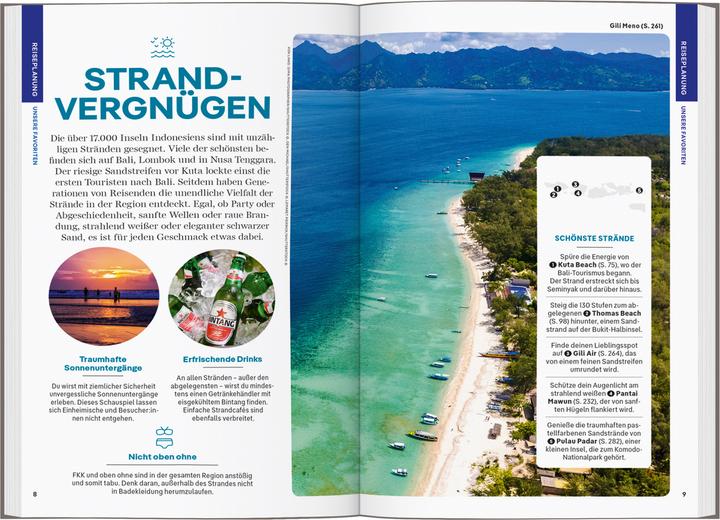 Produktbild Reiseführer Bali, Lombok & Nusa Tenggara (Deutsch, Mark Johanson, Sofia Levin, Virginia Maxwell, MaSovaida Morgan, 2024)