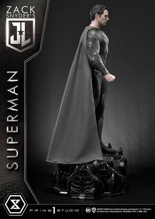 Produktbild Prime 1 Studio Justice League statuette Superman Black Suit Edition 84 cm