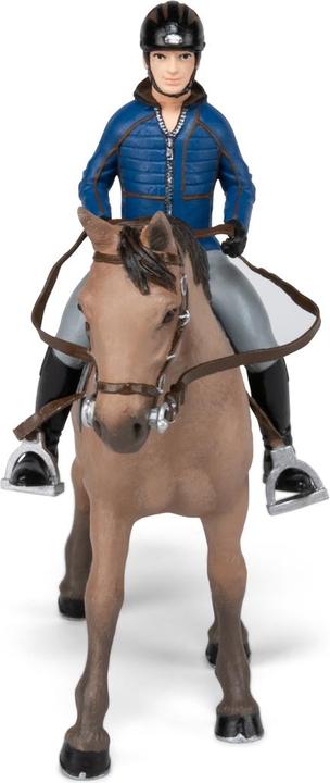 Actual product image Papo Rider with trail horse