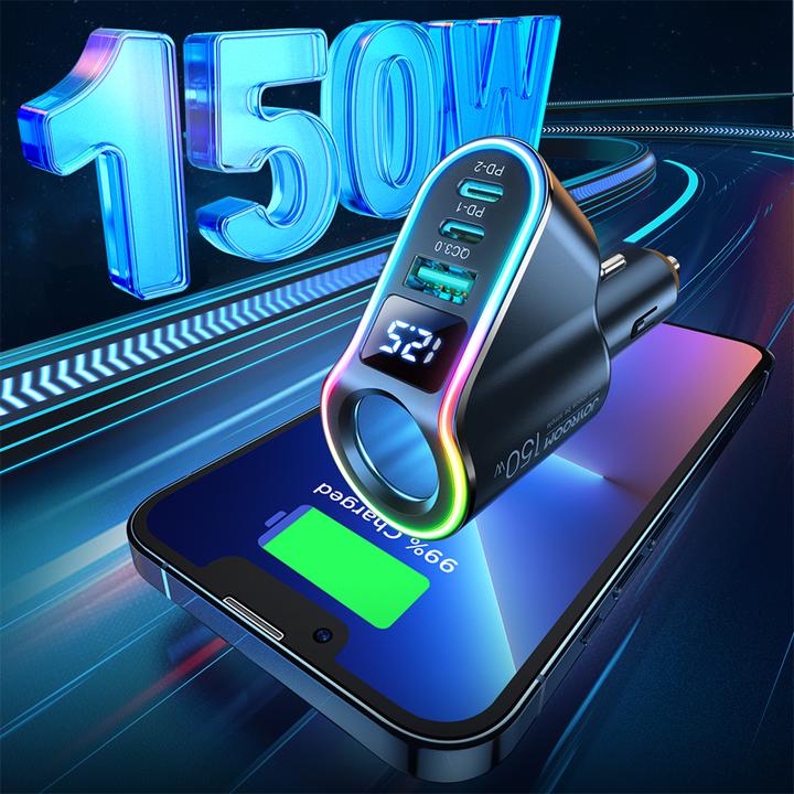 Immagine prodotto Joyroom Caricabatterie da auto 4-in-1 da 150W
