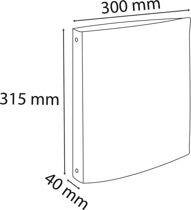 Actual product image Exacompta Ring binders (A4, 40 mm, 1 Piece)