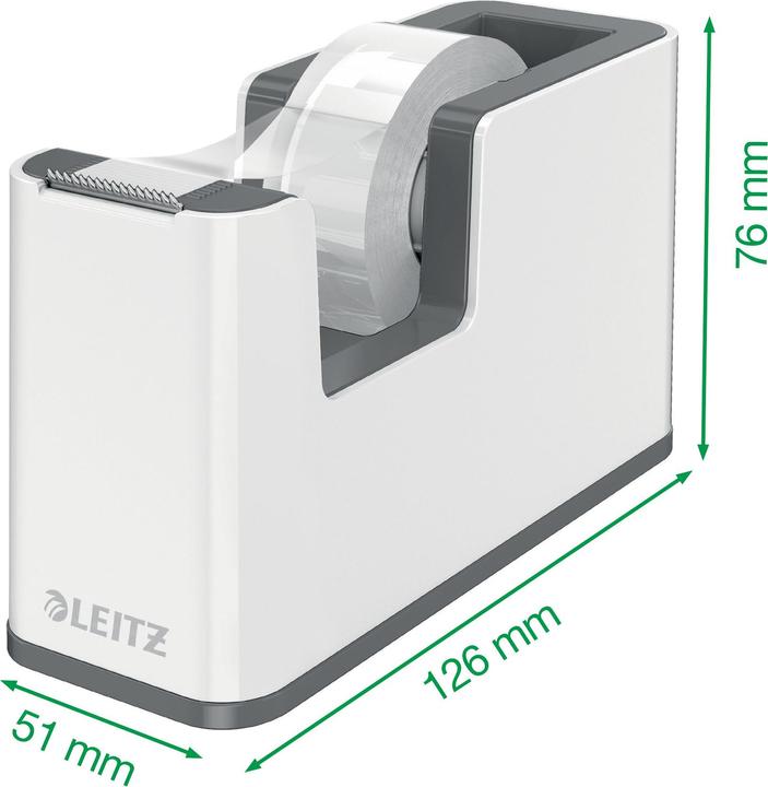 Immagine prodotto Leitz Dispenser da tavolo WOW +1RL bianco/rosso