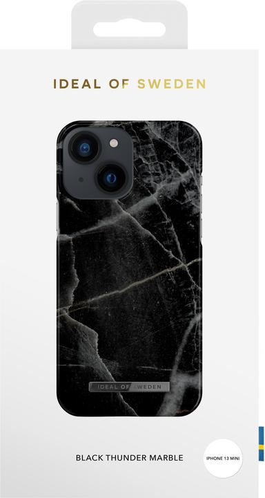 Produktbild iDeal Of Sweden Designer Hard-Cover Black Thunder (Apple iPhone 13 mini)