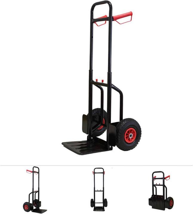 Produktbild Grafner Sackkarre Transportkarre Stapelkarre ausziehbar / klappbar 200 kg (200 kg)