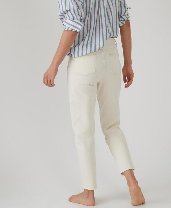Actual product image La Redoute Collections Boyfit jeans with high waistband (26)