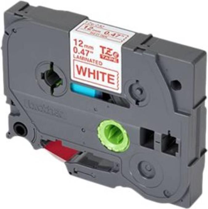 Produktbild Brother Tze-232 (1.20 cm, Rot, Weiss)