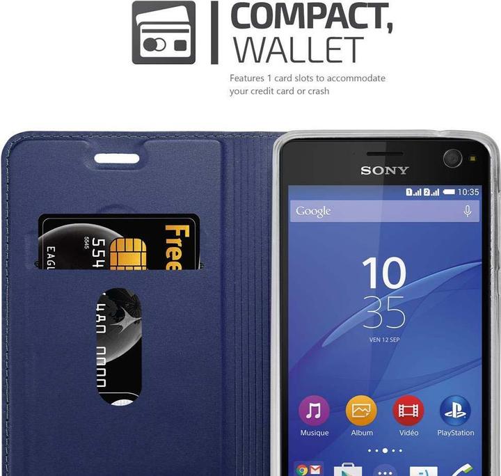 Image du produit Cadorabo Book Classy Style Cover (Sony Xperia C4)