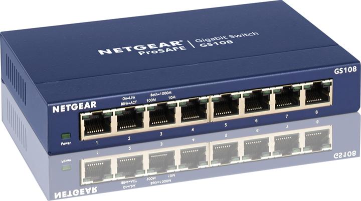 Immagine prodotto Netgear Gs108ge (8 Porti)