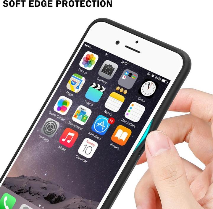 Actual product image Cadorabo TPU 2 colors glass cover (Apple iPhone 6)