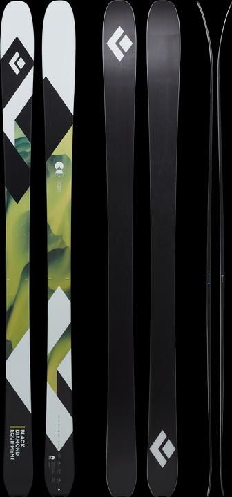 Black Diamond Helio Carbon 88 Skis (161 cm, With binding)