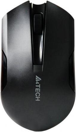 Produktbild A4Tech G3-200N, V-Track padless, black, wireless mouse (Kabellos)