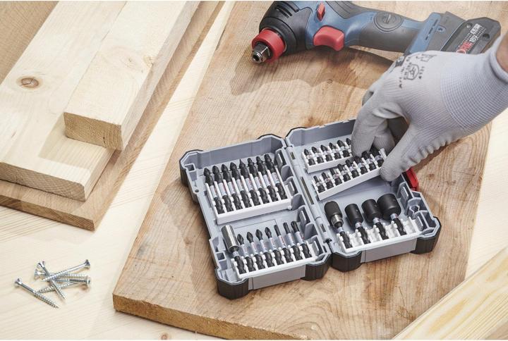 Produktbild Bosch Professional Zubehör Impact Control MultiConstruction und Schrauberbit-Set, 35-tlg. (Innensechsrund TX M20, Innensechsrund TX M30, Innensechsrund TX M15, Innensechsrund TX M25, Innensechsrund TX M40, Kreuz Phillips PH M1, Kreuz Phillips PH M2, Kreuz Pozidriv PZ M2, Kreuz Phillips PH M3, Kreuz Pozidriv PZ M3)