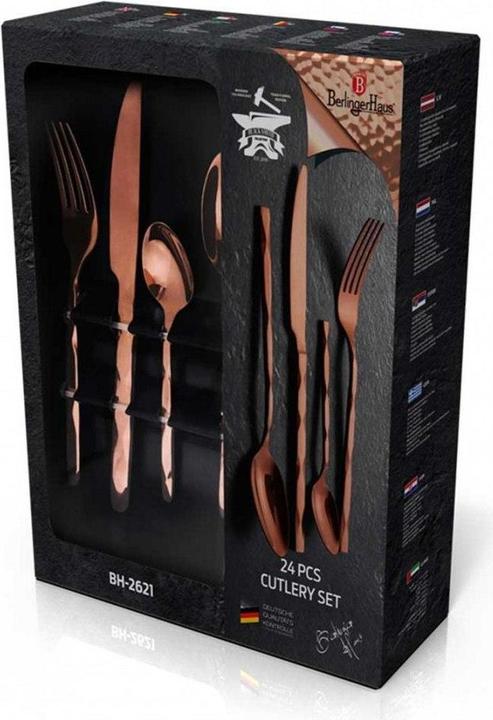 Produktbild BerlingerHaus TABLE TOOLS 24 ITEMS. BH-2621 ROSE GOLD (24 Stück, Messer)
