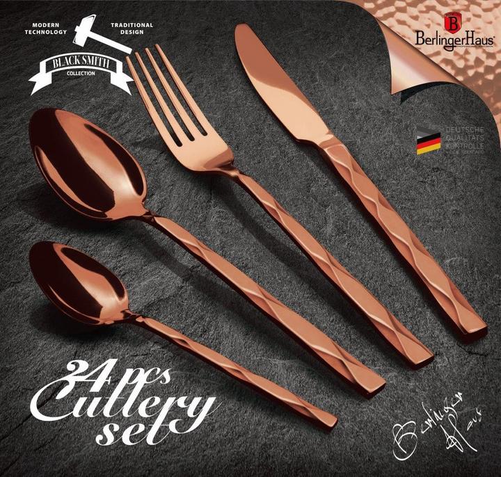 Produktbild BerlingerHaus TABLE TOOLS 24 ITEMS. BH-2621 ROSE GOLD (24 Stück, Messer)