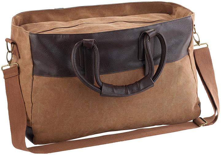 Immagine prodotto Xcase Borsa da viaggio in tela con 2 tasche esterne e tracolla (30 l)