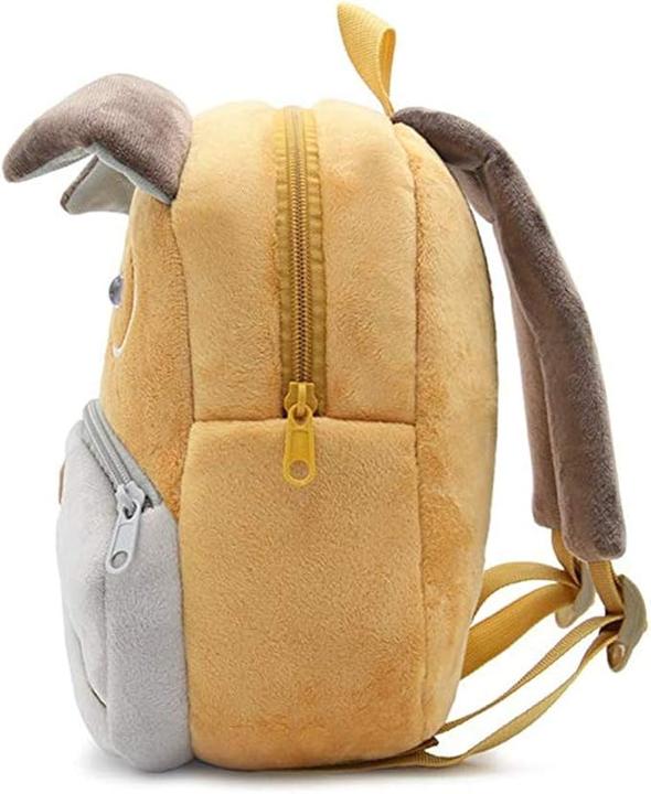 Image du produit Only-Bags.Store Sac d'école en polyester, sac à dos en peluche d'animaux mignons, petit sac de vacances en plein air