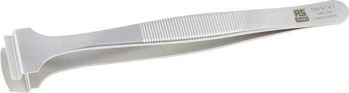 Actual product image Rs Pro Wafer tweezers serrated handles 130mm
