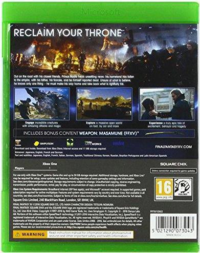 Produktbild Square Enix Final Fantasy XV: Day One Edition Xbox One (Xbox One S, Xbox One X, DE)