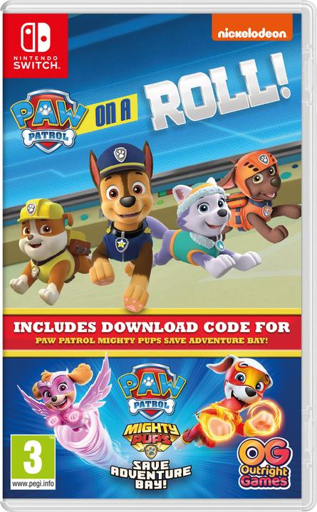 Actual product image Game Paw Patrol: On a roll! Paw patrol mighty pups save adventure bay! 2in1 PS4 (PS4, EN)