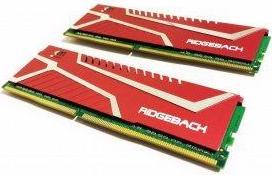 Actual product image Mushkin DDR4 32 GB 2666-CL16 - Dual Kit - Ridgeback Raudona (2 x 16GB, 2666 MHz, DDR4-RAM, U-DIMM)