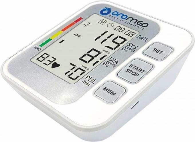 Produktbild ORO Oromed blood pressure monitor ORO-COMFORT (Blutdruckmessgerät Oberarm)