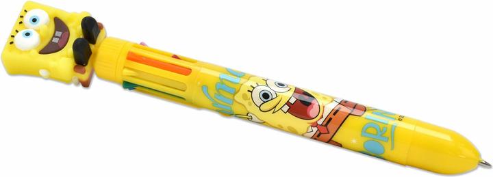 Actual product image Blue Sky Bob l'éponge stylo multi-couleurs Bob l'éponge (carton de 8) (Yellow, Multicoloured, 1 x)