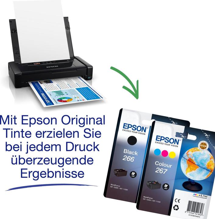 Image du produit Epson WF-110W Main d'oeuvre (Encre, Couleur)