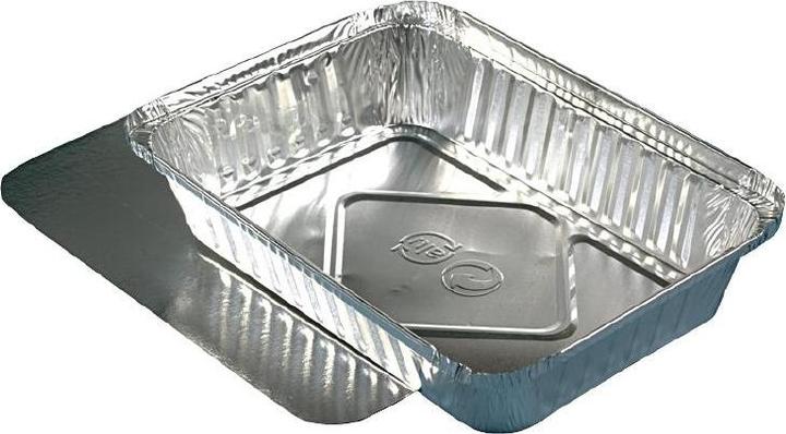 Immagine prodotto Starpak Vaschette in alluminio + coperchio con inserto (25 x)