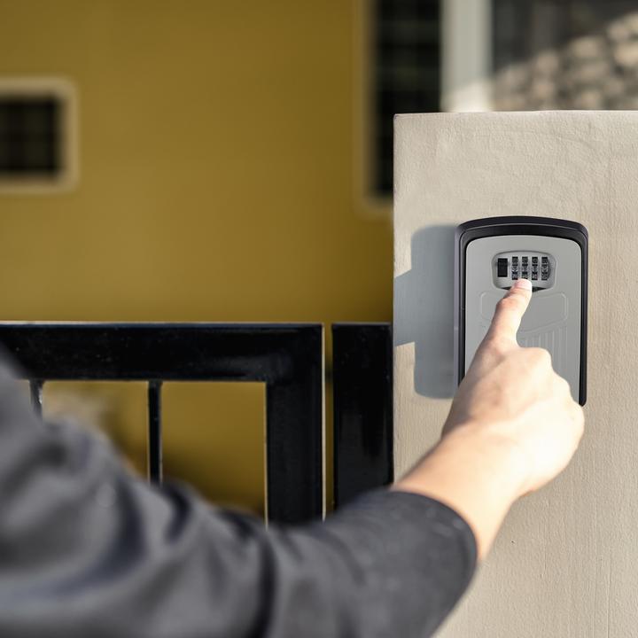 Actual product image Relaxdays Key Safe, 4 Digit Combination Lock