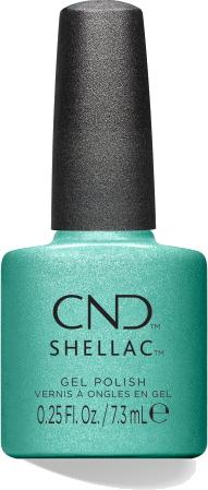 CND Shellac Clash Out 7.3ml - Bizarre Beauty Collection (Grün, Farblack)