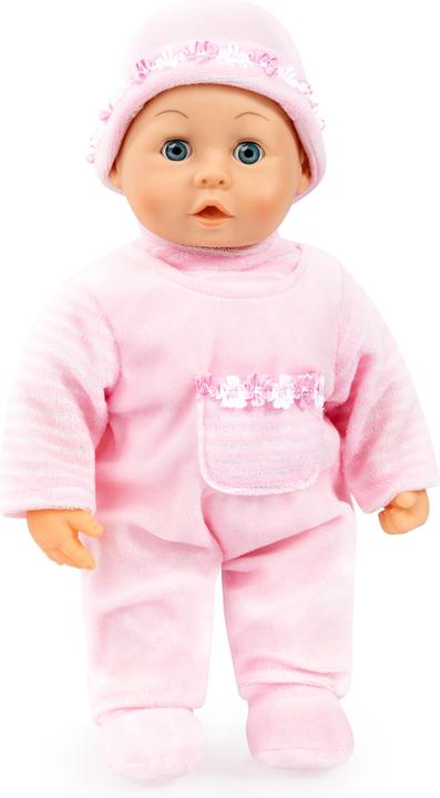 Productafbeelding No Name Eerste woordjes Baby Roze pop met accessoires