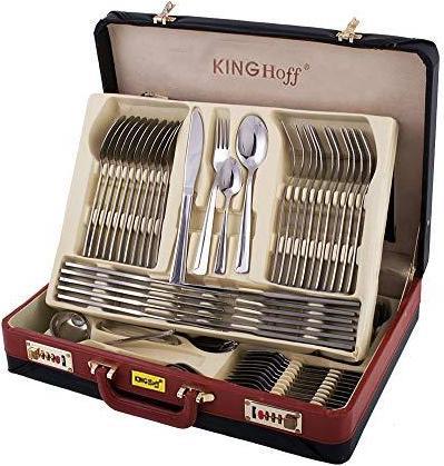 Produktbild King KINGHOFF 72 ELEMENT. Shiny table set KH-3508 (72 Stück, Besteck Set)