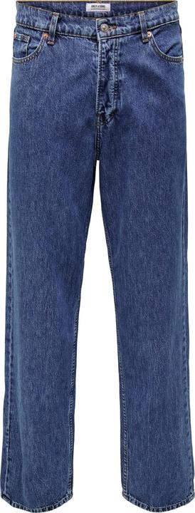 Only & Sons ONSFive mittelblaue Loose Fit Jeans (30)