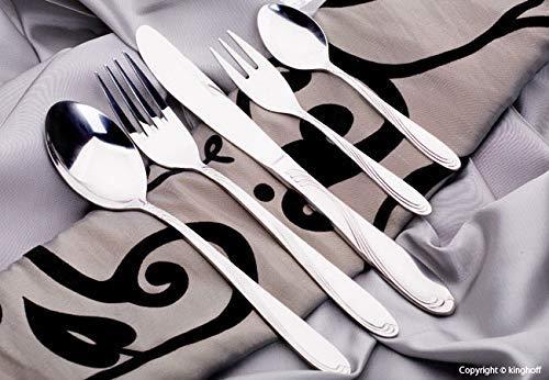 Produktbild King KINGHOFF 72 ELEMENT. Shiny table set KH-3508 (72 Stück, Besteck Set)