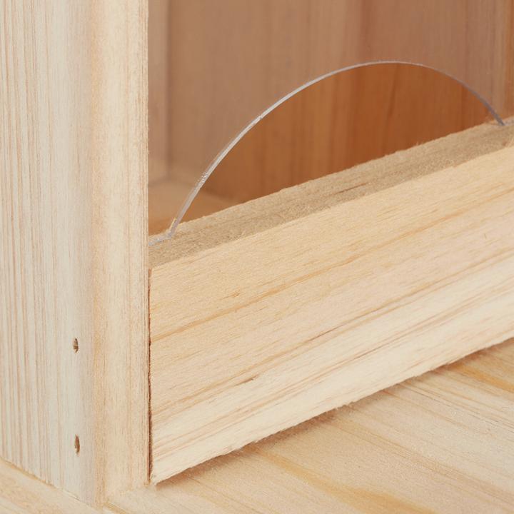 Actual product image Relaxdays Squirrel feeding house